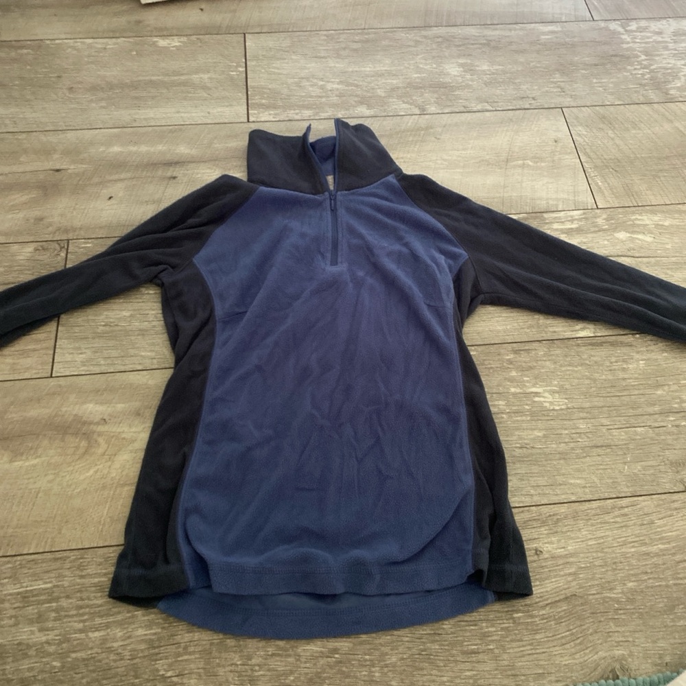 Navy and Black Quarter-Zip Pullover Columbia